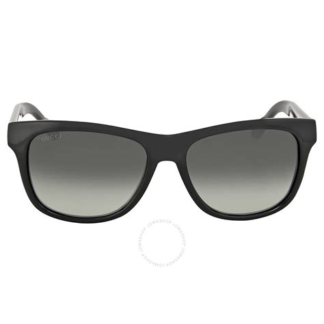 Gucci Transparent Grey Square Sunglasses GG 3709/S IMX/PT 